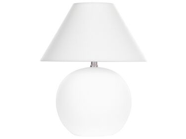 Ceramic Table Lamp White LIMIA