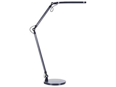 Lampada da tavolo LED metallo nero 80 cm GRUS