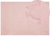 Kunstfellteppich Kaninchen rosa 160 x 230 cm Shaggy GHARO_866745