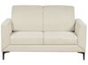 Conjunto de sofás com 6 lugares em tecido creme FENES_897773