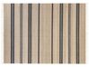 Tæppe 160 x 230 cm beige og grå jute TALPUR_850023