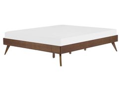 Parisänky tumma puu 160 x 200 cm BERRIC