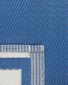 Tappeto da esterno blu 120 x 180 cm ETAWAH_766448