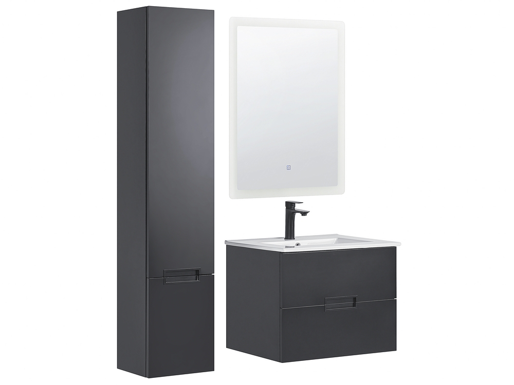 Mobile da bagno con specchio LED PRIMAVERA : Specchio Per Te