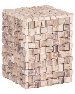 Yöpöytä tiikki vaalea puu CAJEME Yöpöytä tiikki vaalea puu CAJEME