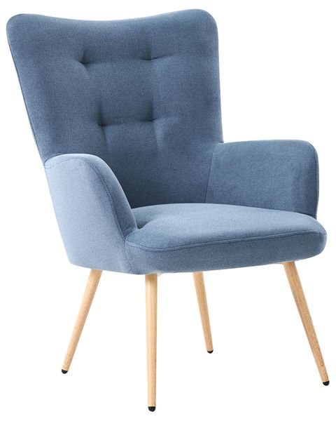 Ducon velvet wingback chair clearance