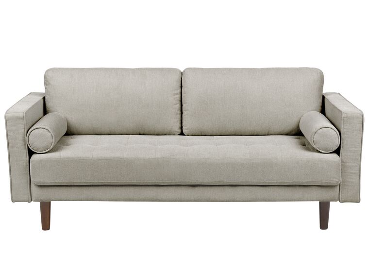 3-istuttava sohva kangas ruskeanharmaa NURMO_896368