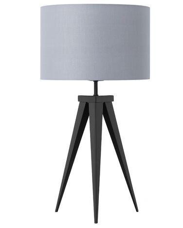 Lámpara de mesa de metal gris/negro 55 cm STILETTO