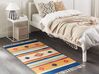 Bavlnený kelímový koberec 80 x 150 cm viacfarebný TARONIK_869879