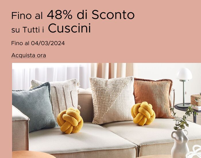 Arredamento, lampade & accessori con sconti fino al 70%