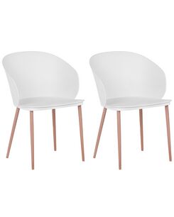 Tuoli muovi valkoinen 2 kpl BLAYKEE