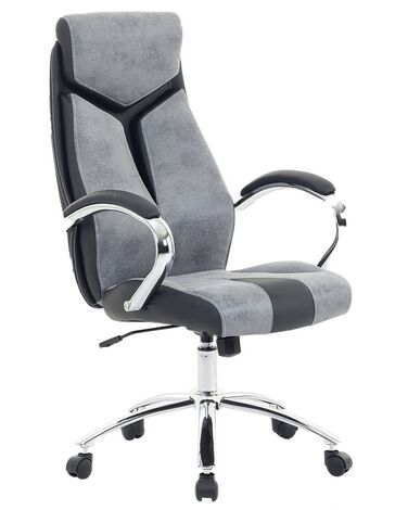 Chaise de bureau design gris FORMULA 1