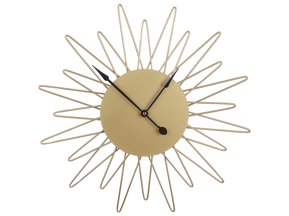 Orologio da parete metallo dorato ø 50 cm BELFART 