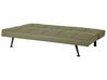 Fabric Sofa Bed Olive Green HASLE_912837