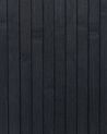 Cesto em madeira de bambu preta e branca 60 cm KOMARI_849012