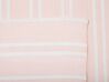 Outdoor Teppich rosa 140 x 200 cm zweiseitig Kurzflor AKYAR_734550