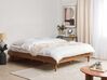 Drevená posteľ 180 x 200 cm svetlé drevo TOUCY_909719