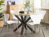 Okrúhly jedálenský stôl ⌀ 100 cm čierny OTIUM_837481