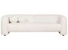 3-istuttava sohva buklee valkoinen LEIREN_886880