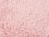 Tierbett Kunstfell rosa rund ø 50 cm KULU_826558