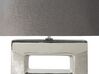 Strieborná hodvábna nočná stolová lampa ONYX _541735