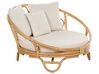 Rattan Garden Daybed Natural ROSSANO_873166