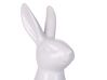 Figurine décorative lapin en céramique blanc 26 cm RUCA_798624