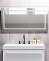 LED Wall Mirror 120 x 60 cm Silver BENOUVILLE_863033