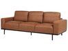 3-istuttava sohva kangas ruskea SOVIK_906287