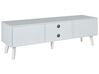 TV Stand White with Beige PARTON_829035