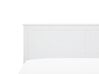 Drevená posteľ 180 x 200 cm biela OLIVET_744460