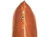 Dekokissen Augenmuster Samtstoff orange 45 x 45 cm 2er Set AEONIUM_830063