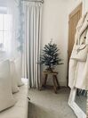 Frosted Christmas Tree in Jute Bag 90 cm Green RINGROSE_816683