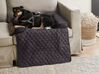 Fabric Dog Sofa Bed 70 x 100 cm Grey BOZAN_783507