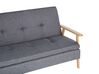 Canapé-lit en tissu gris TJORN_813503