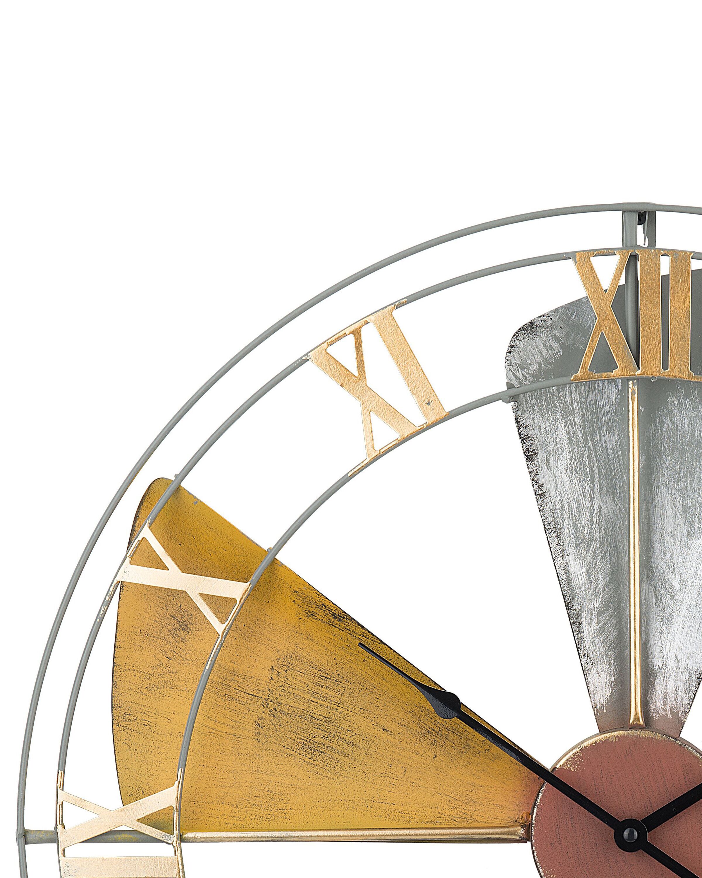 Zegar ścienny ø 60 cm wielokolorowy WIKON