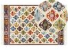 Kelim Teppich Wolle mehrfarbig 200 x 300 cm orientalisches Muster Kurzflor AKNALICH_859266