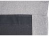 3 Seater Fabric Sofa Grey TROSA_851992