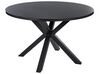 Okrúhly záhradný stôl ⌀ 120 cm čierny MALETTO_844095