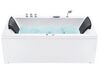Right Hand Whirlpool Bath with LED 1830 x 900 mm White VARADERO_706982