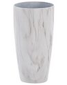Fehér márványhatású virágtartó 42 cm LIMENARI _772814