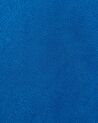 Fauteuil design en velours bleu marine ALPHA_860915