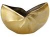 Vaso decorativo em metal dourado 26 cm HATTUSA_823139