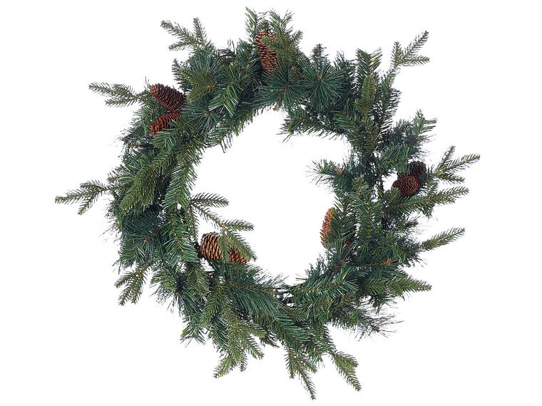 Weihnachtskranz grün mit Zapfen ⌀ 60 cm KAMERUN_881171
