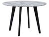 Mesa de comedor gris/blanco/negro ⌀ 110 cm MOSBY_757690