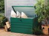 Garden Storage Box 100 x 62 cm Green CEBROSA_717628
