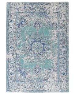 Matto puuvilla sininen 160 x 230 cm ALMUS