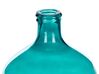 Bloemenvaas turquoise glas 48 cm SAMOSA_823715