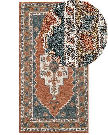 Vlnený koberec 80 x 150 cm viacfarebný GELINKAYA