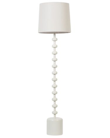 Lámpara de pie de metal blanco 160 cm KRIOS